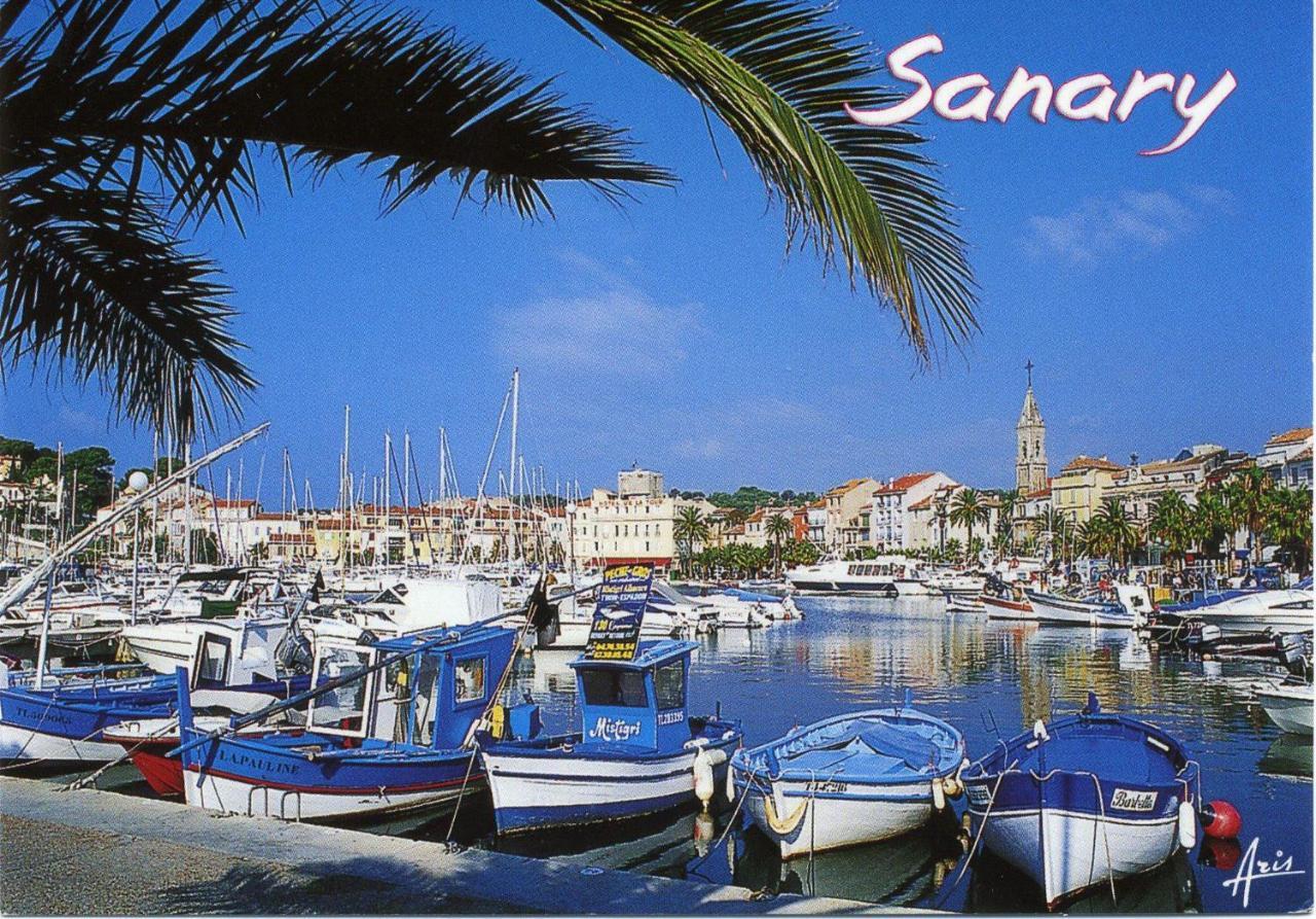 Appartement Cosy A Sanary Plage De Portissol-Climatise-Parking Prive ภายนอก รูปภาพ