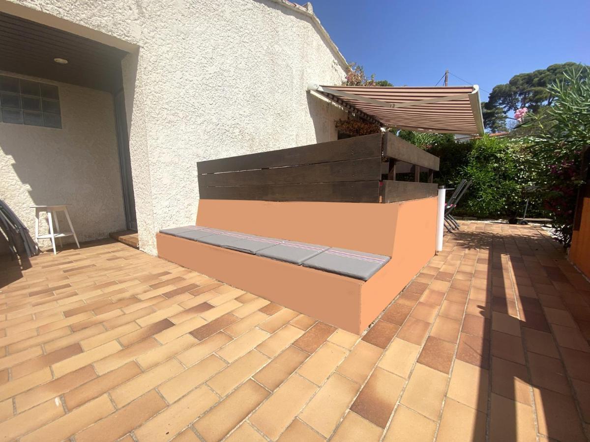 Appartement Cosy A Sanary Plage De Portissol-Climatise-Parking Prive ภายนอก รูปภาพ