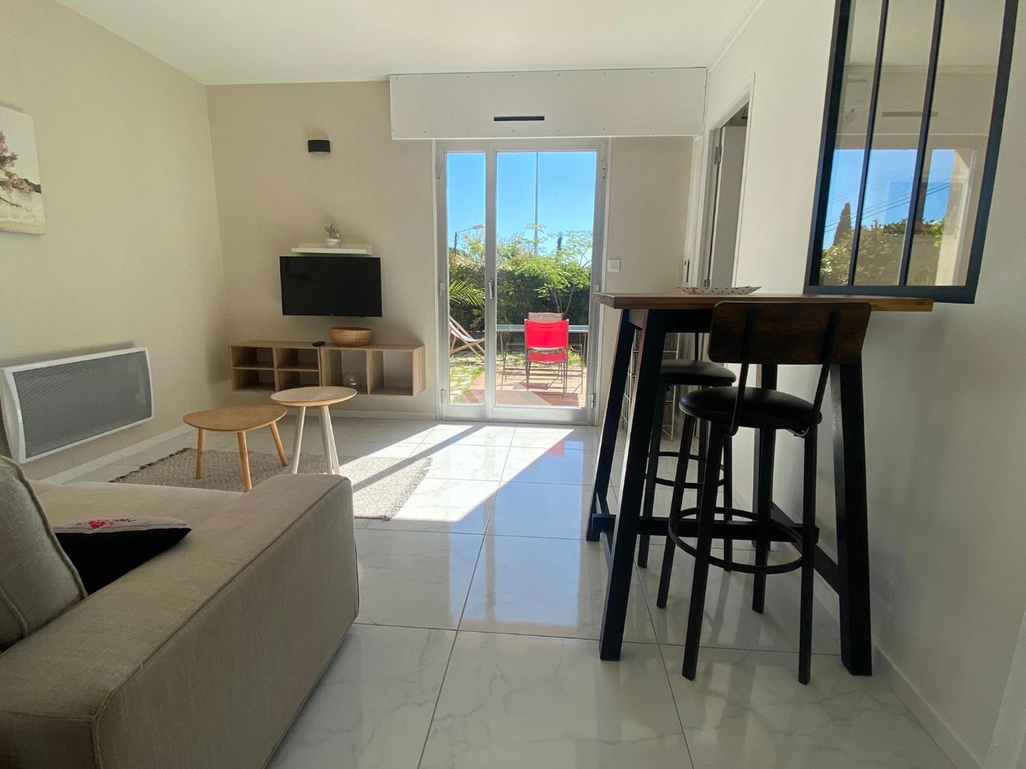 Appartement Cosy A Sanary Plage De Portissol-Climatise-Parking Prive ภายนอก รูปภาพ